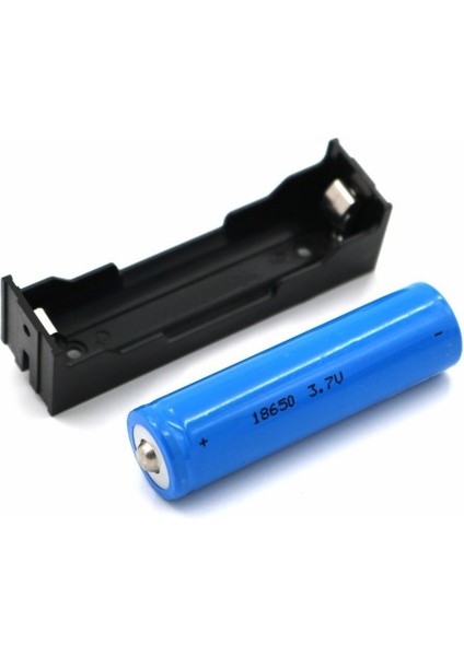 Roba 18650 Pcb Tip Pil Yuvası 1’li 3.7V Akü Şarj Powerbank Pil Tutucu Kutusu Batarya Lityum Li-Ion Pin