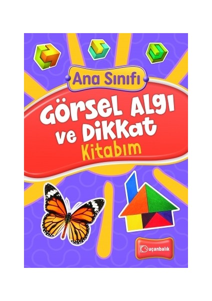 Uçanbalık Anasınıfı Sanat -Görsel Algı - Matematik - Çizgi- Ingilizce ve Robotik Kodlama Kitaplarım