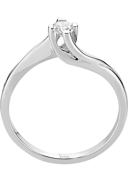 G Renk 0,11 Karat Pırlanta Tektaş Yüzük 0404R0107 modelleri