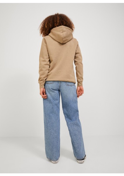 Jxabbie Rlx Kadın Bej Sweatshirt 12223961-Moonb fiyatları