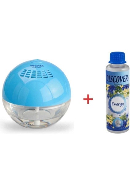 Sihirli Küre Hava Temizleme Makinesi Mavi Işıksız + 1 Adet Energy Solüsyonu