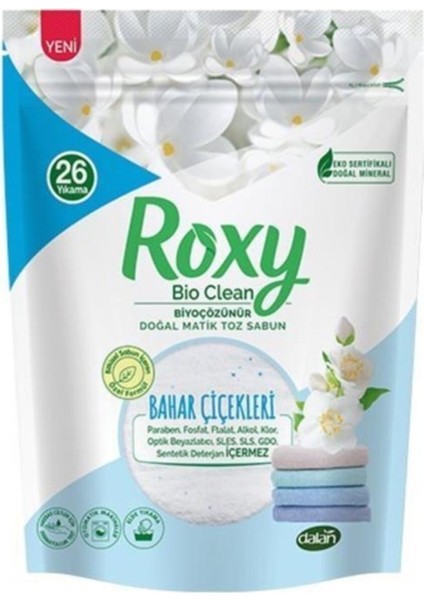 Roxy Toz Matik Bahar Çiçekleri 800 ml x 3 Adet