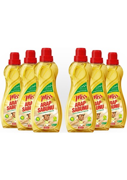 Arap Sabunu 1000 ml - 6`lı Paket fiyatları