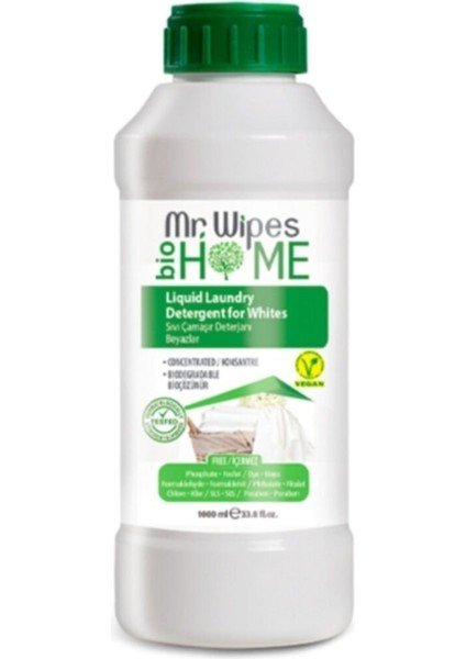 Konsantre Sıvı Çamaşır Deterjanı 1000 ml Beyazlar Için