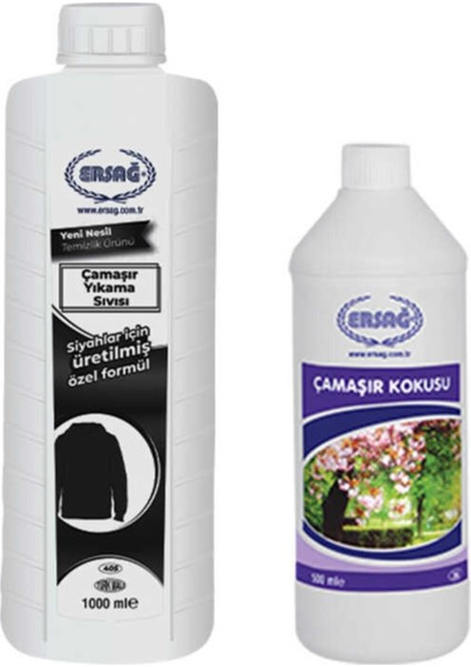Siyahlar Için Çamaşır Yıkama Sıvısı 1000 ml + Çamaşır Kokusu 500 ml