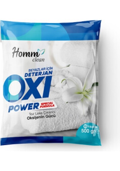 Oxi Power Konsantre Toz Leke Çıkarıcı Deterjan 500GR