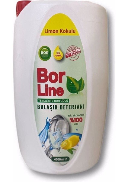 Sıvı Bulaşık Deterjanı 4000 ml Limon 4
