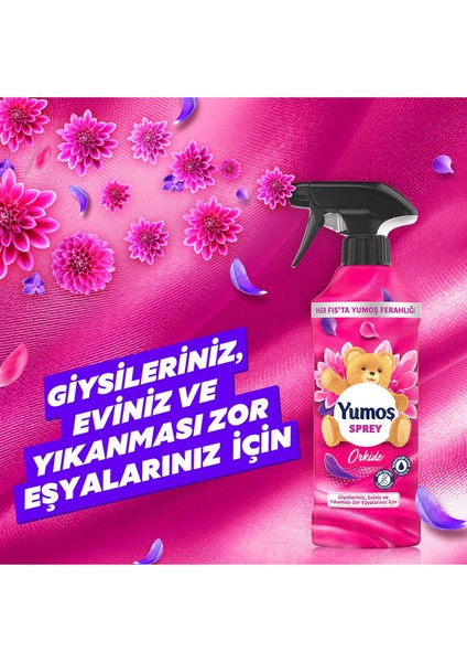 Sprey Yıkaması Zor Eşyalar Için Orkide 450 ml 2 Adet