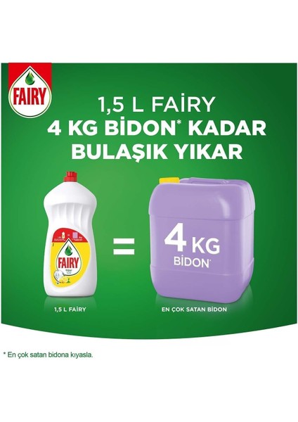 Faıry Sıvı Bulaşık Deterjanı Limon 650 ml x 3 Adet