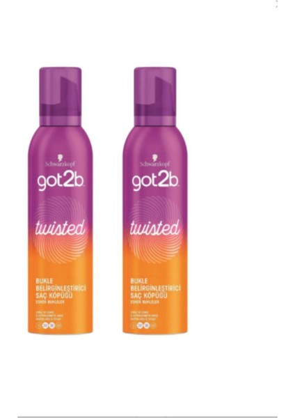 GOT2B Twısted Bukle Belırgınlestırıcı 250ML x 2li Saç