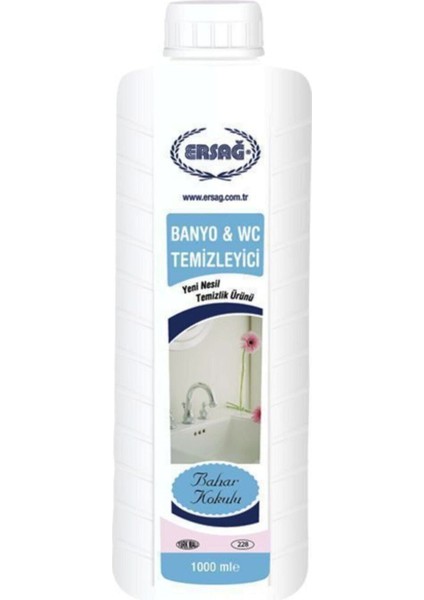 Bahar Kokulu Banyo Wc Temizleyici 1000 ml