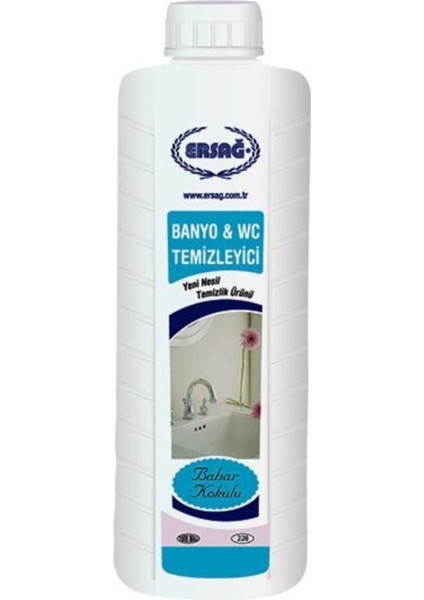 Bahar Kokulu Banyo Wc Temizleyici 1 Lt (Fosfat Içermez)