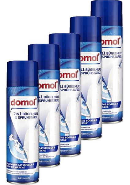 Ütü Yardımı Çamaşır Kolası 2ın1 500 ml 5 Adet