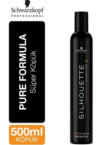 Süper Saç Köpüğü 500 ml