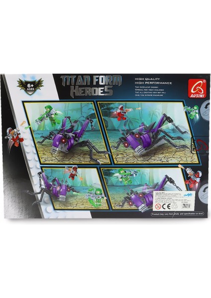 Titan Form Heroes Savaşçı Çekirge 280 Parça fırsatları