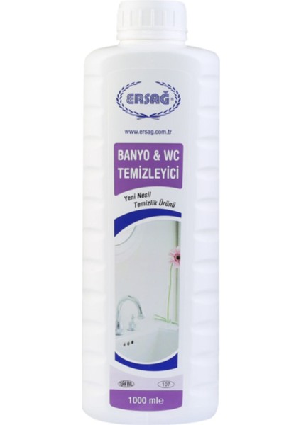Genel Temizlik * 2 Adet + Banyo & Wc Temizleyici * 2 Adet 1000 ml fiyatları
