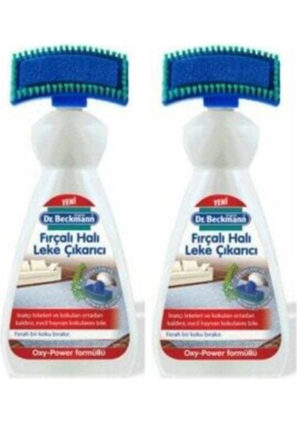 Dr. Beckman Dr.beckmann Beckmann Fırçalı Halı Leke Çıkarıcı 650 ml x 2 Adet