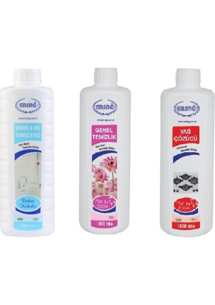 Genel Temizlik+Banyo Wc+Yağ Çözücü