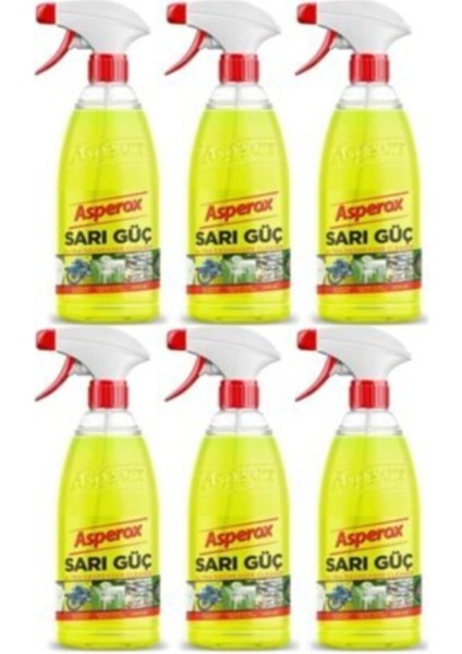 Sarı Güç Leke Çıkarıcı 1000 ml x 6 Adet