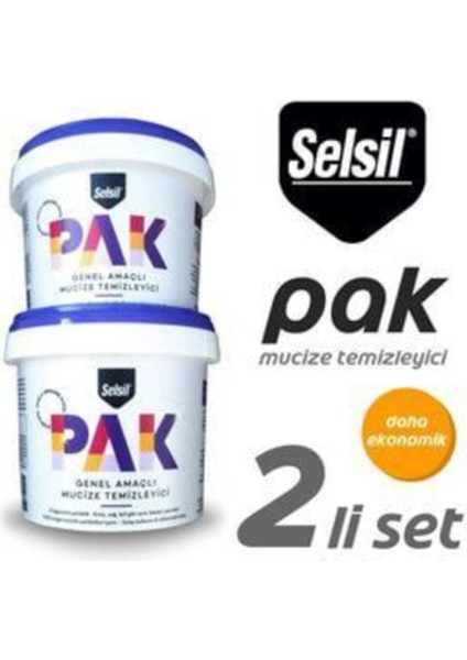 Pak Genel Amaçlı Temizleyici 500 gr --2 Li Paket