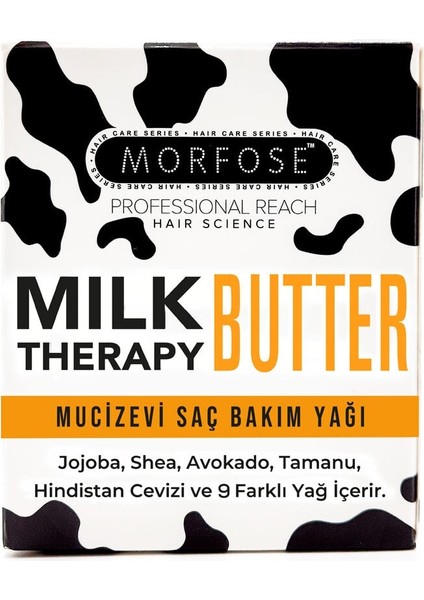 Milk Therapy Butter Yağ Içeren Mucizevi Saç Bakım Kremi - 2 Adet indirimleri