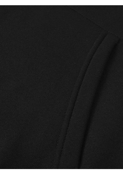 Unisex Siyah Dream Kelebek Baskılı Kapşonlu Oversize Sweatshirt modelleri