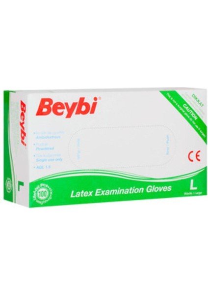 Eldiven Pudrali Latexs L Beden