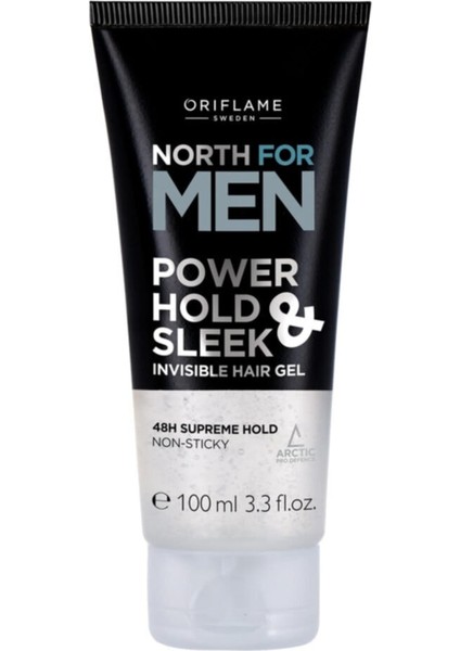 North For Men North For Men Power Hold & Sleek Invisible Saç Jölesi