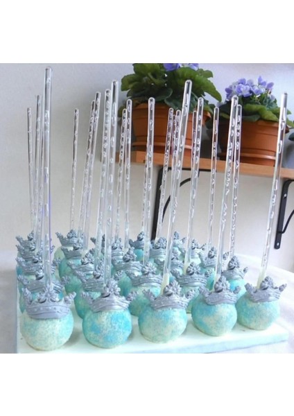 Cakepop Çubuğu Şeffaf 48Lİ