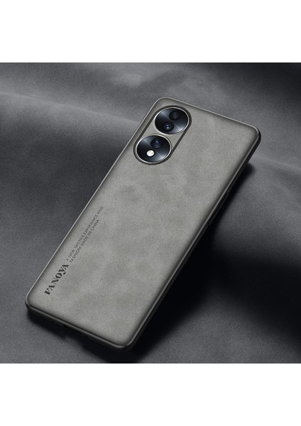 Honor 70 Çam Deri Deseni Pu Cep Telefonu Kılıfı (Yurt Dışından) fırsatları