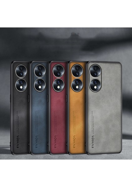 Honor 70 Çam Deri Deseni Pu Cep Telefonu Kılıfı (Yurt Dışından) indirimleri