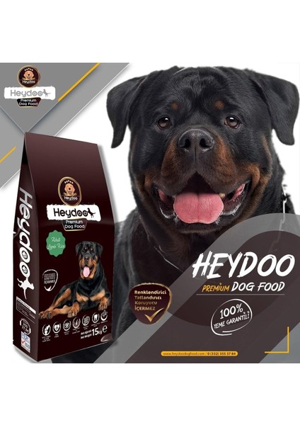 Heydoo Kuzu Etli Yetişkin Köpek Maması 15 kg