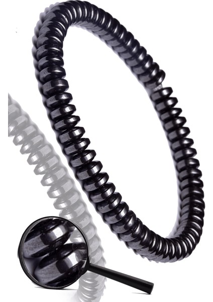 Sertifikalı Aaa+ Koyu Gümüş Renk Hematit Taşı Bileklik - Kararmaz fiyatları