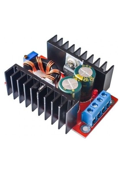 Roba 150W Boost Voltaj Yükseltici Modül Dc Dc Çevirici Voltaj Ayarlanabilir Yükseltici 35V 6A Regülatör