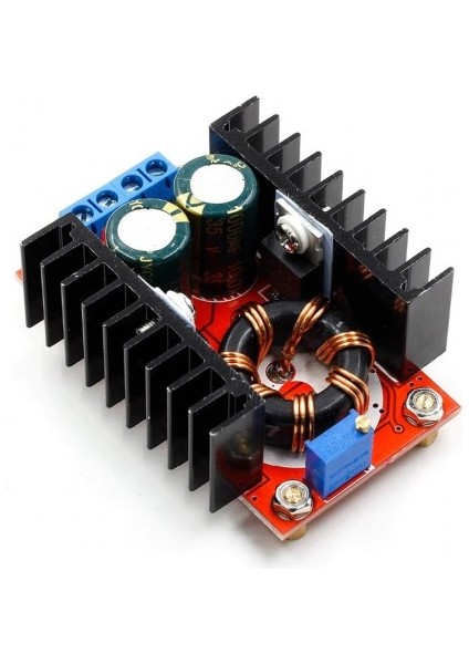 Roba 150W Boost Voltaj Yükseltici Modül Dc Dc Çevirici Voltaj Ayarlanabilir Yükseltici 35V 6A Regülatör