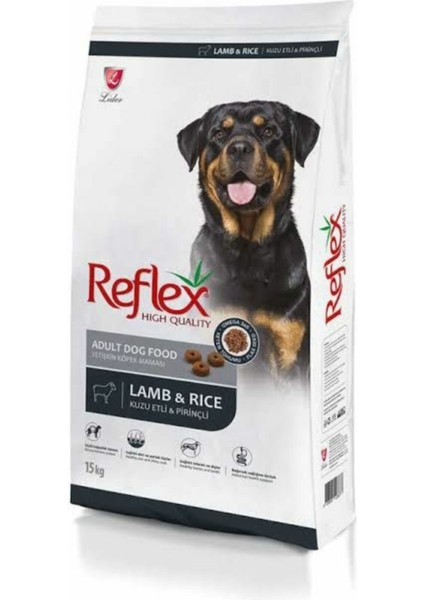 Kuzulu ve Pirinçli Yetişkin Köpek Maması 15 kg