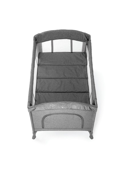 Alfa Anne Yanı Sallanır Cibinlikli Oyun Parkı Bebek Beşik 70x110 cm