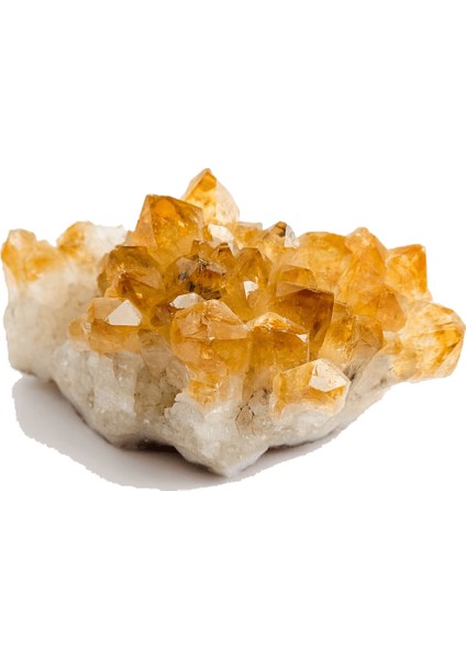 Sertifikalı Zirkon Taşlı Doğal Sitrin Taşı Kolye (Brezilya) modelleri