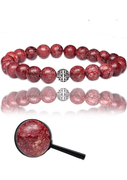 Sertifikalı Kırmızı Kuvars Taşı Bileklik - Afrika fiyatları