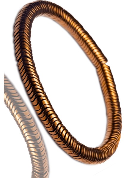 Sertifikalı Rose Renk Hematit Taşı Bileklik - Kararmaz fiyatları