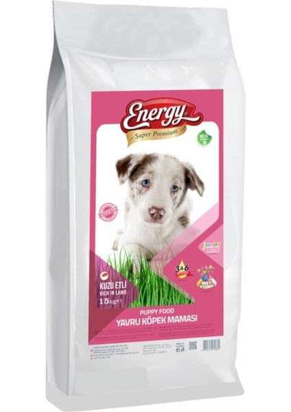 Yavru Kuzu Etli Köpek Maması 15 kg Ykekm
