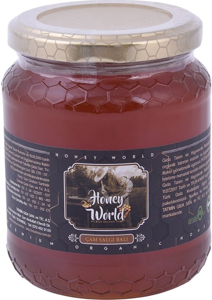 Organik Çam Salgı Balı 500 gr