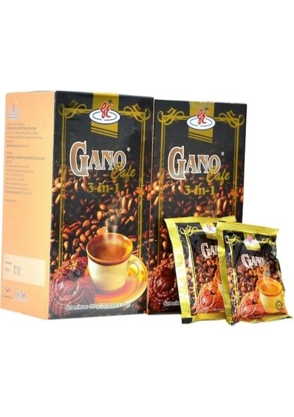 Gano Cafe 3 In 1 - 2 Adet 40 Poşet x 420 gr