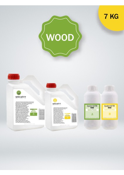 Kalın Döküm Epoksisi 7 kg Epoxy Resin