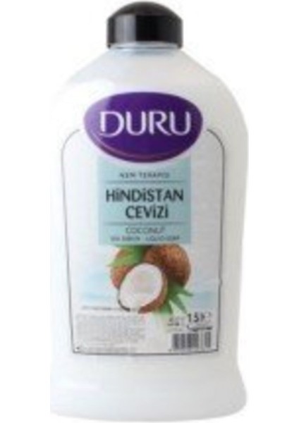 Nem Terapisi Hindistan Cevizli Sıvı Sabun 1.5 Lt*4 Adet Duru Sıvı Sabun 1,5