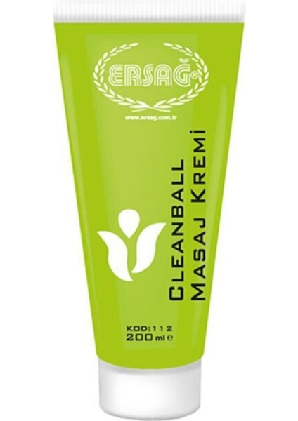 Cleanball Masaj Kremi 200 Ml & Sıvı El Sabunu + Pompa