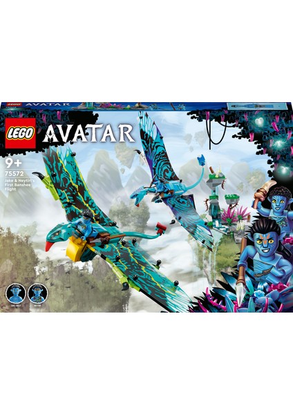 LEGO® Avatar Jake ve Neytiri'nin İlk Banshee Uçuşu 75572 Oyuncak Yapım Seti (572 Parça)