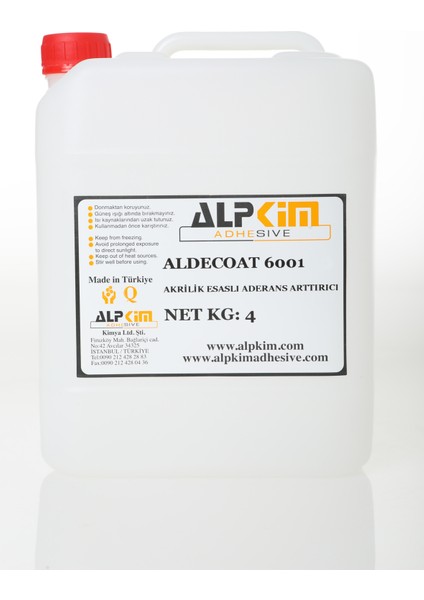 Akrilik Esaslı Aderans Arttırıcı 4kg fiyatları