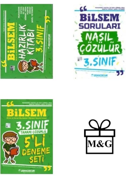 3.sınıf Bilsem Hazırlık Kitabı Sorular Nasıl Çözülür ve Deneme
