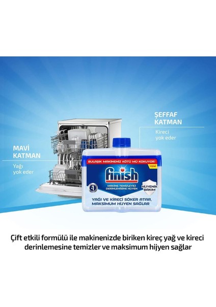 Bulaşık Makinesi Temizleyicisi Sıvı 250 ml